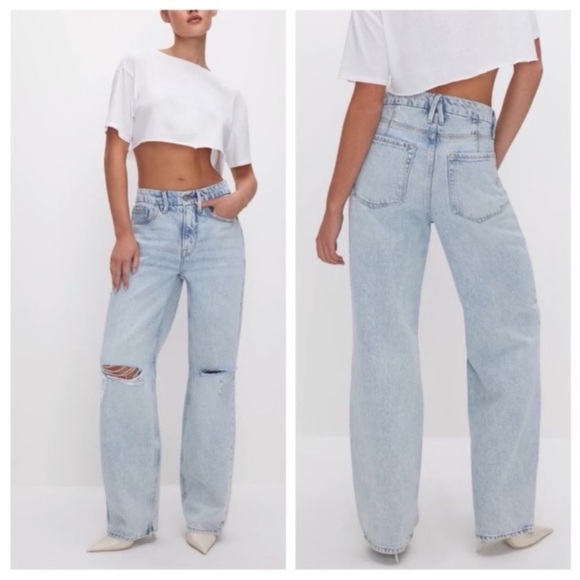 NWOT Good American 90’s Relaxed Jeans Size 2/26 - Picture 1 of 16